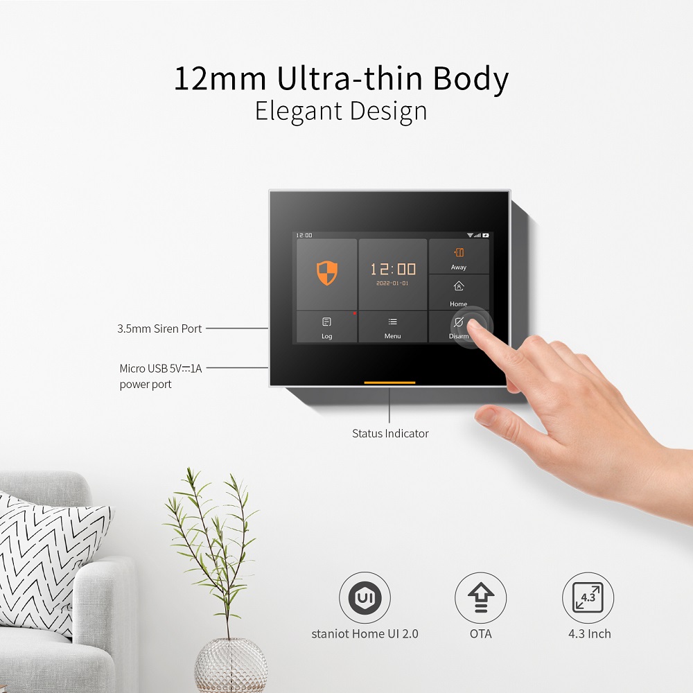 Sistema de Alarma Inalámbrico  - Sim Gsm Alarm reseña y precio
