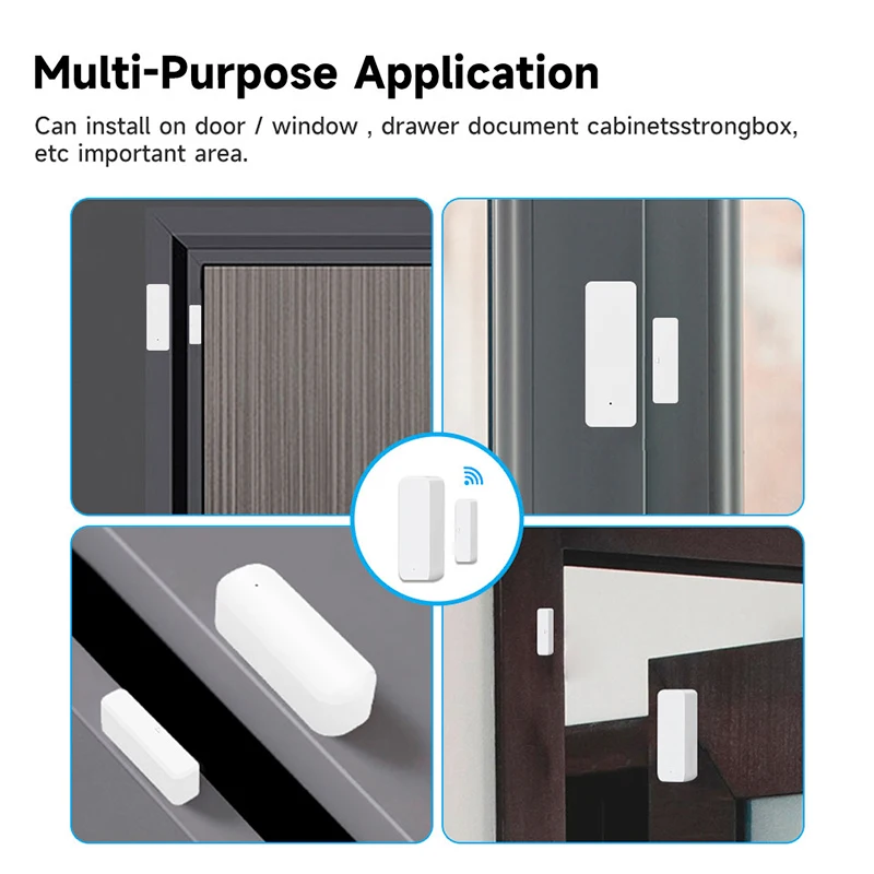 Tuya-Sensor de puerta intelige - Sim Gsm Alarm reseña y precio